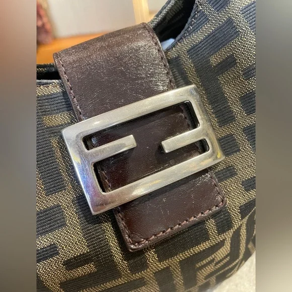 Fendi - Vintage- Zucca Mia Shoulder Bag